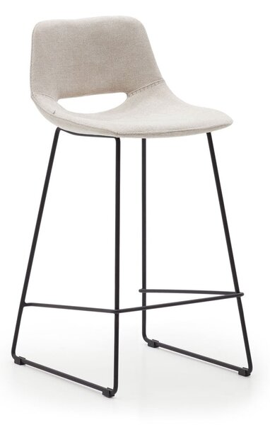 Beżowy hoker (wysokość siedziska 65 cm) Zahara – Kave Home