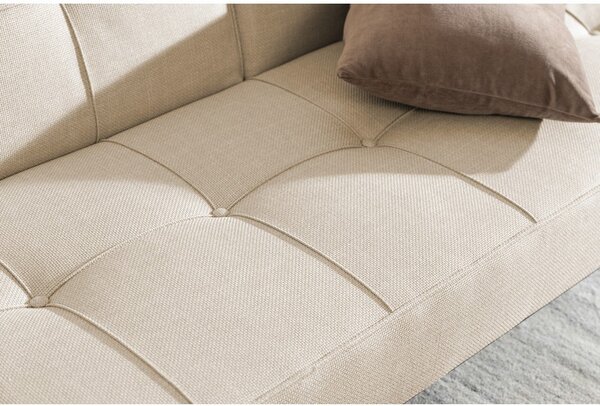 Beżowa rozkładana sofa 198 cm Perugia – Actona