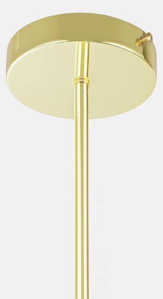 NOWOCZESNA LAMPA SUFITOWA WISZĄCA KLASYCZNE ZŁOTO FINO PRO W4