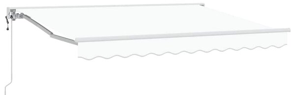 Rama markizy Biały 350 x 200 cm Poliester z powłoką PU