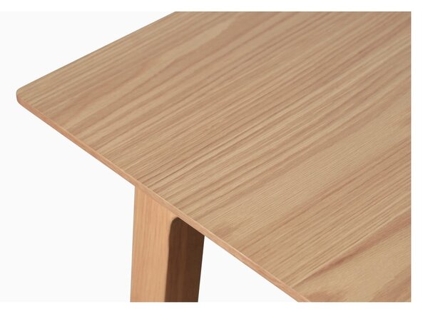 Rozkładany stół z blatem w dekorze dębu 95x190 cm Bari – Unique Furniture