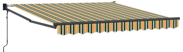 Markiza Wielokolorowe 350 x 250 cm Poliester i Metal