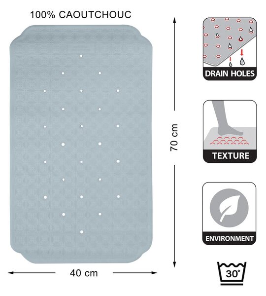 Mata antypoślizgowa do wanny 40x70 cm Ruby – Spirella