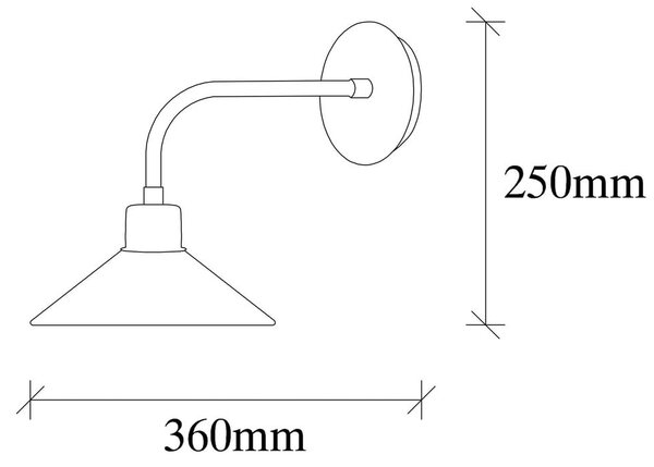 Kinkiet w kolorze złota ø 24 cm Mueno – Opviq lights