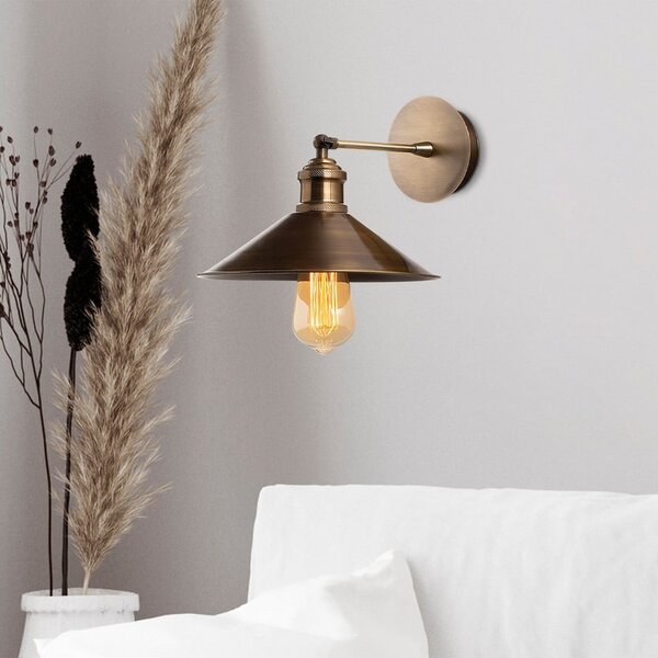 Kinkiet w kolorze złota ø 24 cm Mueno – Opviq lights