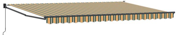 Markiza wysuwana Wielokolorowe 500 × 300 cm