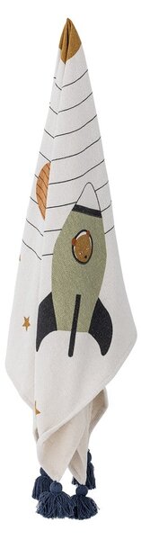 Biały koc dziecięcy 130x160 cm Space – Bloomingville Mini