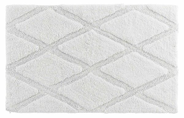 Biały dywanik łazienkowy 50x80 cm Thais – douceur d'intérieur