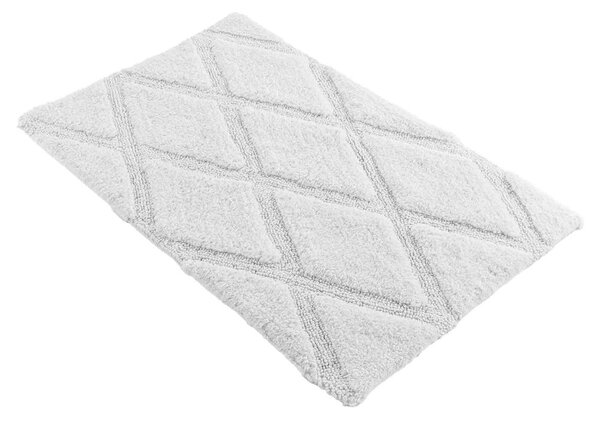 Biały dywanik łazienkowy 50x80 cm Thais – douceur d'intérieur