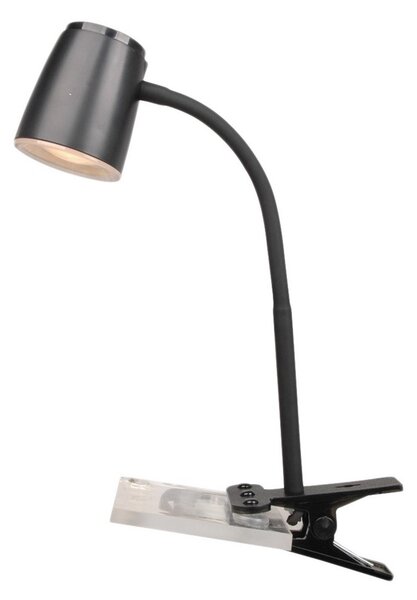TOP LIGHT Top Light Mia KL C - LED Lampa z klipsem LED/4,5W/230V czarny TP1546