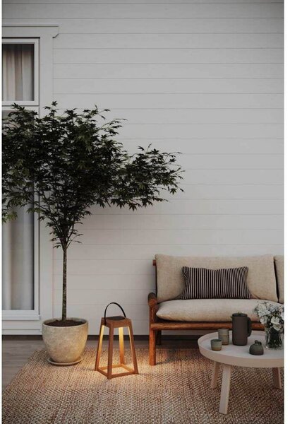 Lampa zewnętrzna Nordic Solar, IP44, dąb – Markslöjd