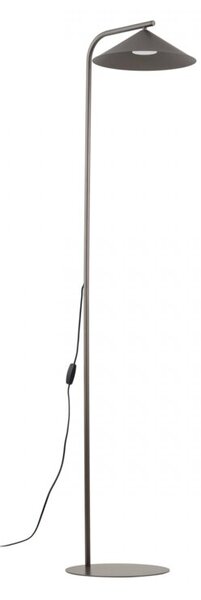 Lampa podłogowa TK Lighting LUME NEW Brown 16186 brązowa, nowoczesna stal, GX53, 160 cm, do salonu i sypialni
