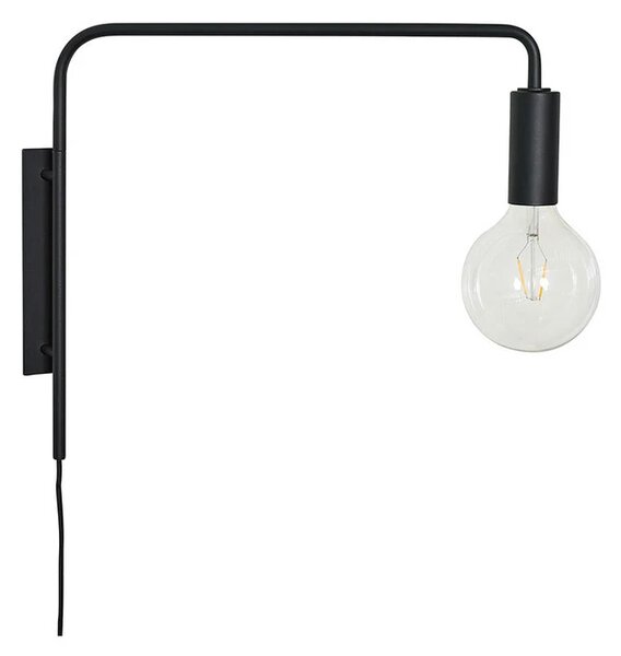Hübsch - Serendipity Lampa Ścienna Czarny Hübsch