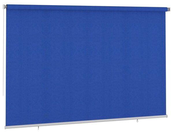 Roleta zewnętrzna, 350x230 cm, niebieska, HDPE