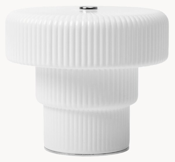 Lampa stołowa LED ze szkła dmuchanego z funkcją przyciemniania Ripple