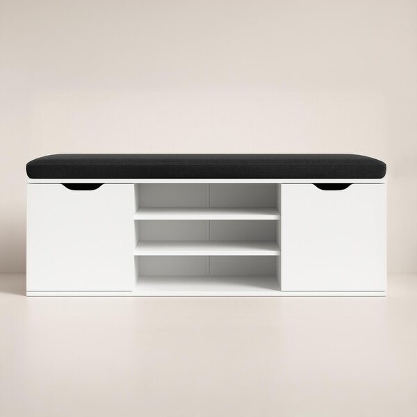 Szafka na buty z siedziskiem PORTA, 103 x 30 x 46 cm