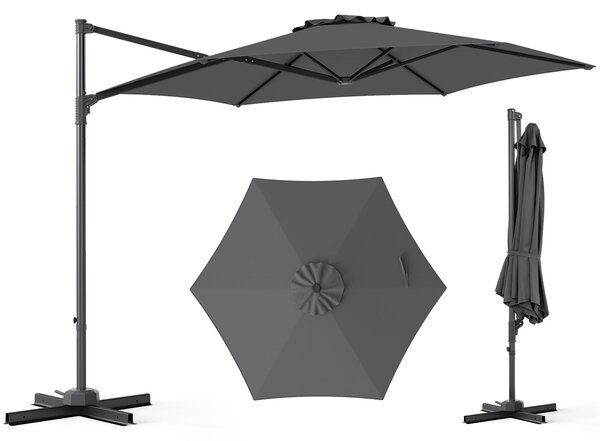 Parasol ogrodowy z wysięgnikiem