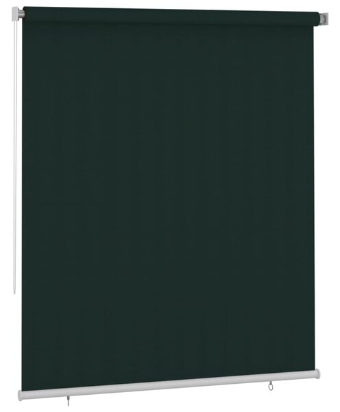 Roleta zewnętrzna, 200x230 cm, ciemnozielona, HDPE