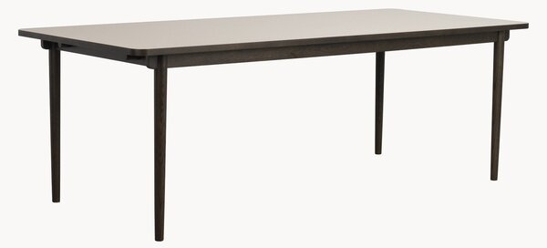 Stół do jadalni z drewna dębowego Fairmount, 220/265 x 95 cm