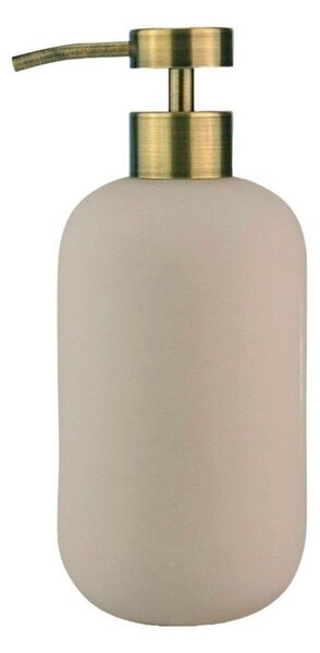 Kremowy ceramiczny dozownik do mydła 200 ml Lotus – Mette Ditmer Denmark