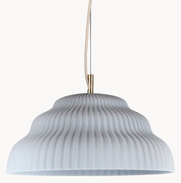 Ręcznie wykonana lampa wisząca z kamionki Kaskad, różne rozmiary