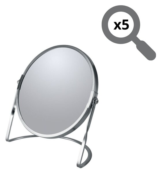 Lustro kosmetyczne powiększające (powiększenie 5x) ø 18 cm Akira – Spirella