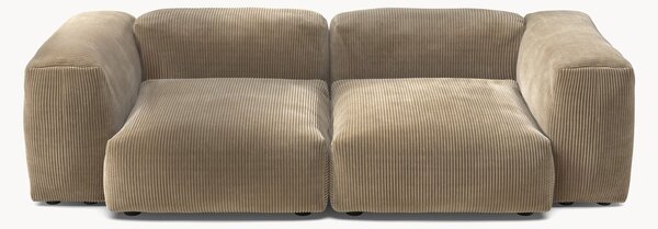 Sofa modułowa ze sztruksu Vetsak (2-osobowa)