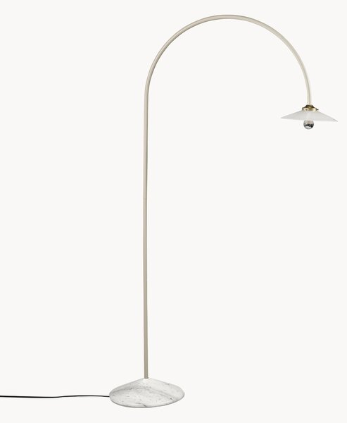 Ręcznie wykonana lampa podłogowa z marmurową podstawą Moou