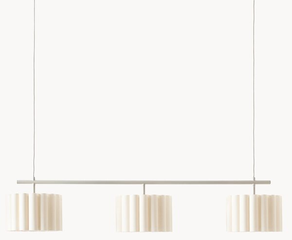 Lampa wisząca z lnu Lucina