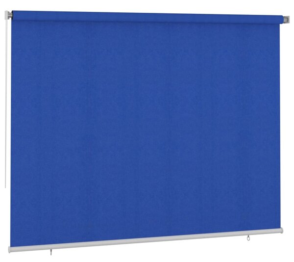 Roleta zewnętrzna, 300x230 cm, niebieska, HDPE
