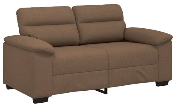 Sofa 2-osobowa brÄ zowa 160x81x84 cm tkanina