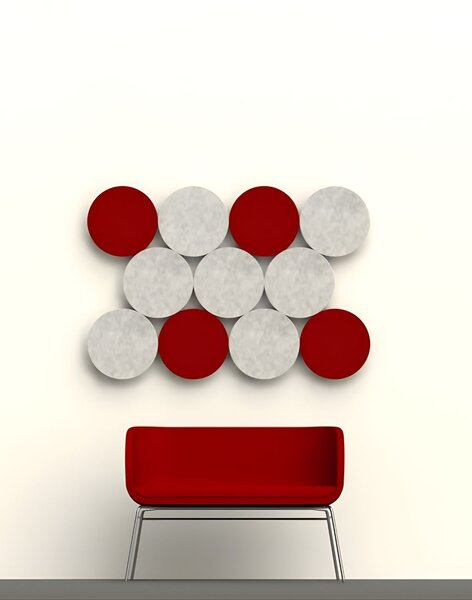 Panel wygłuszający ścienny Silence Round 35×35 cm
