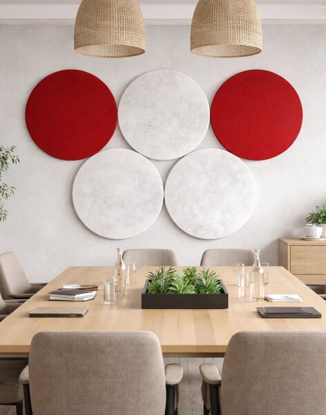 Panel wygłuszający ścienny Silence Round 50×50 cm