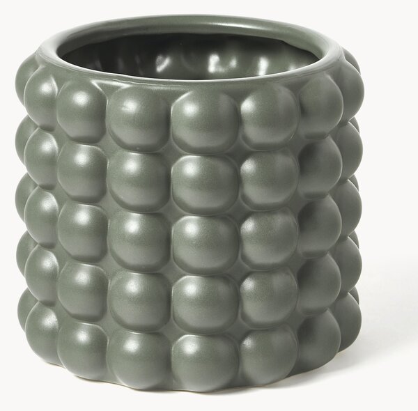 Osłonka na doniczkę z kamionki Bob, W 18 cm