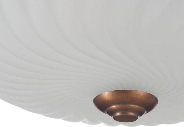 Steinhauer Lampa sufitowa CALLA, możliwość ściemniania, brązowy / mosiężny, salon / jadalnia, metal, antyczny
