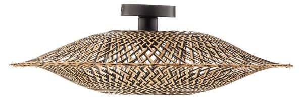 Good & Mojo Lampa sufitowa Bali, możliwość ściemniania, jasne drewno, salon / jadalnia, bambus, design