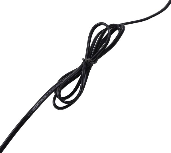 Lampa stojąca Silka Lucande, czarny, biuro, metal, nowoczesny