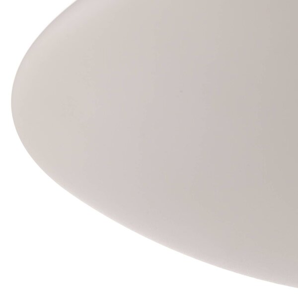 Lampa sufitowa Gjovik Argon, możliwość ściemniania, biały / opal, salon / jadalnia, szkło, nowoczesny