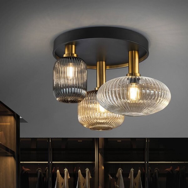 Schuller Valencia Lampa sufitowa Norma, możliwość ściemniania, multikolor, salon / jadalnia, metal