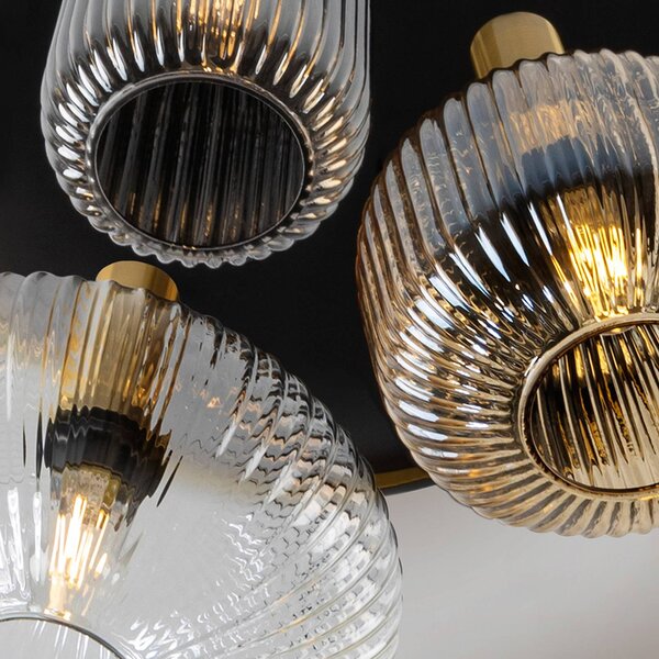 Schuller Valencia Lampa sufitowa Norma, możliwość ściemniania, multikolor, salon / jadalnia, metal