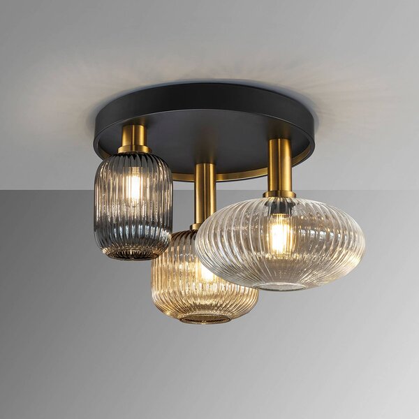Schuller Valencia Lampa sufitowa Norma, możliwość ściemniania, multikolor, salon / jadalnia, metal