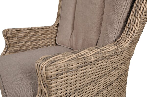 Meble z technorattanu RAVENA Brown
