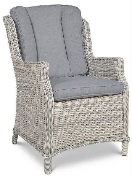 Meble z technorattanu RAVENA White Grey