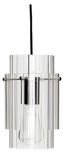 Hübsch - Ripple Lampa Wisząca Small Clear