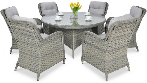 Meble z technorattanu BARCELONA Grey