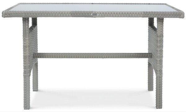 Narożnik z technorattanu CORTINA + FOTEL Dolphin Grey