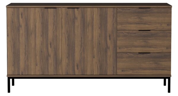 Komoda K2D3SZ 150 cm PULA orzech warmia