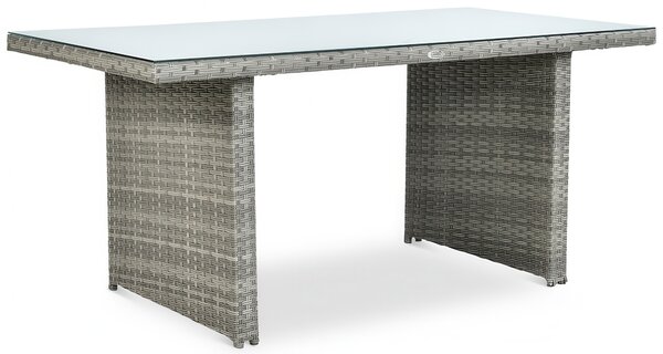 Narożnik z technorattanu IBIZA + FOTEL Grey