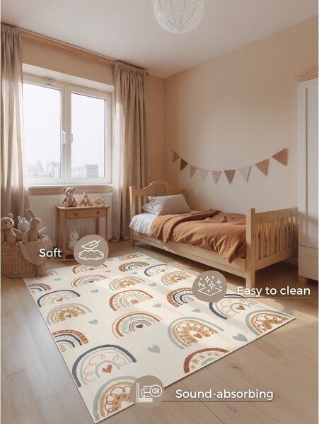 Kremowy dywan dziecięcy 160x235 cm Bowie – Hanse Home