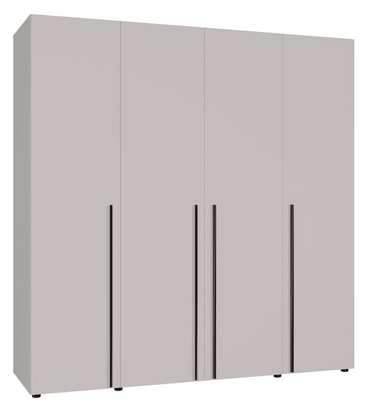 Szafa z drzwiami 4D DOMINO cashmere